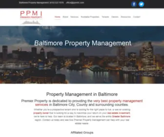 PPmillc.com(Premier Property Management) Screenshot