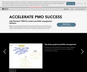 PPMpro.com(Planview PPM Pro Project Portfolio Management Software) Screenshot