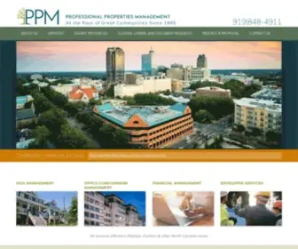 PPmral.com(Professional Property Management Inc) Screenshot