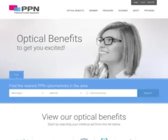 PPN.co.za(The Optical Network of Choice) Screenshot