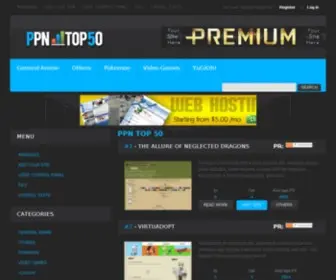 PPntop50.com(PPN Top 50) Screenshot