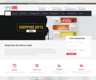 PPobox.com(Shipping from USA) Screenshot