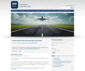 PPPbrasil.com.br(O Observatório das Parcerias Público) Screenshot