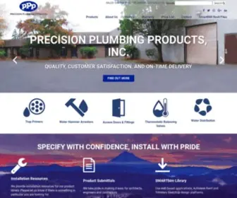PPPinc.net(Precision Plumbing Products) Screenshot