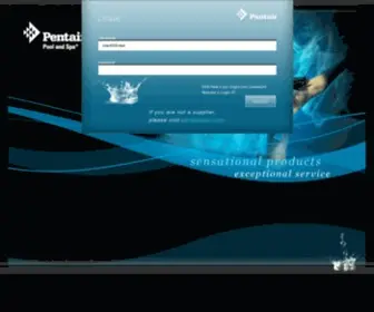 PPPleansupply.com(Pentair Water) Screenshot