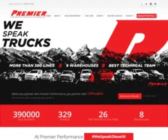 PPPWD.com(Premier Performance) Screenshot