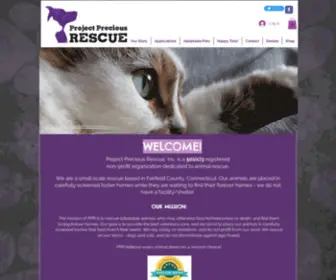 PPRCT.org(Project Precious Rescue) Screenshot