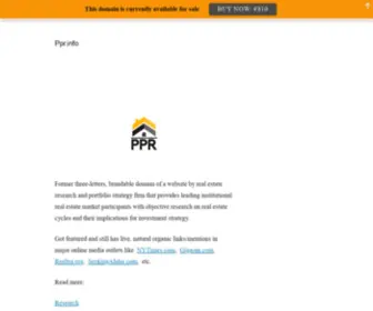 PPR.info(PPR info) Screenshot