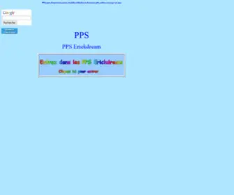 PPserickdream.com(PPS) Screenshot