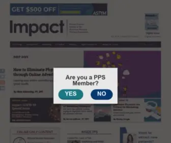 PPsimpact.org(PPS Impact Magazine) Screenshot