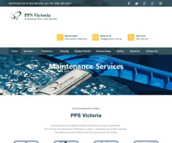 PPsservice.com.au(Swimming Pool & Spa Professional in Melbourne) Screenshot