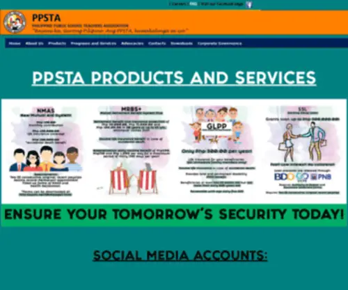 PPsta.net(Philippine Public School Teachers Association) Screenshot
