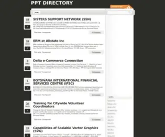 PPtdirectory.com(PPtdirectory) Screenshot