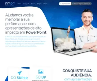 PPtgo.com.br(Apresentações profissionais e templates em PowerPoint) Screenshot