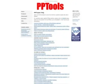 PPtools.com(Power Tools for PowerPoint Power Users) Screenshot