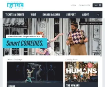 PPT.org(Pittsburgh Public Theater) Screenshot