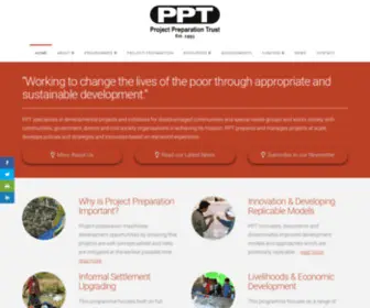 PPtrust.org.za(Project Preparation Trust) Screenshot