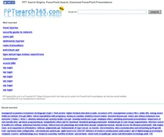 PPtsearch365.com(PPT Search Engine) Screenshot