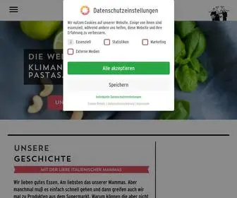 PPura.ch(Handwerklich hergestellte bio pasta und saucen aus italien) Screenshot