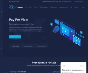 PPV-Stream.pl(Transmisje live) Screenshot
