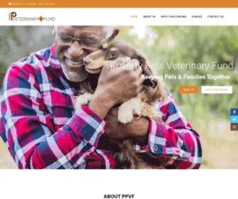 PPveterinaryfund.org(Poverty Pets Veterinary Fund) Screenshot