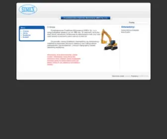 PPW-Simex.pl(Witaj na stronie startowej) Screenshot