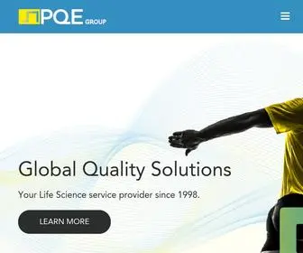 Pqegroup.com(PQE Group) Screenshot