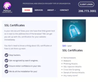 Pqhost.com(PQHost Cyberservices LLC) Screenshot