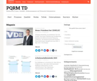 PQRM.at(Plattform für Prozess) Screenshot