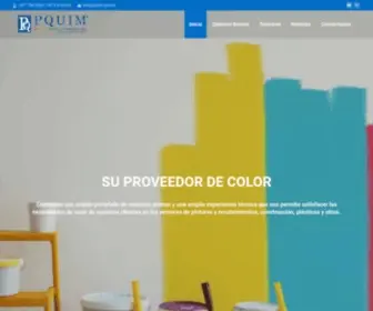 Pquim.com.co(Su Proveedor de Color) Screenshot