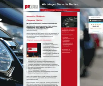 PR-Agentur-Automotive.de(Automotive PR Agentur) Screenshot