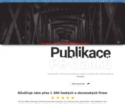 PR-Clanek.cz(Praha) Screenshot
