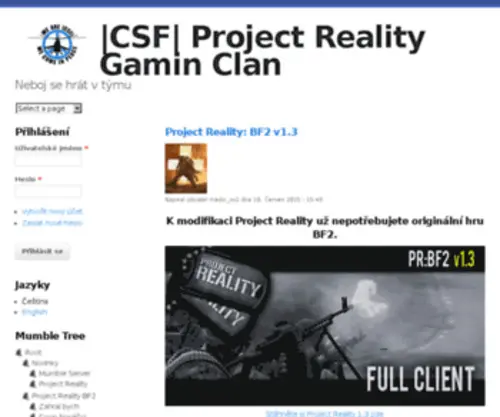 PR-CSF.cz(CSF) Screenshot