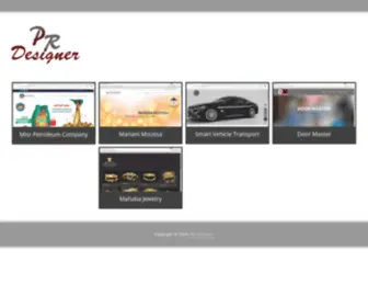 PR-Designer.com(Peter Rafik Websites Design) Screenshot