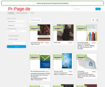 PR-Page.de(PR Page) Screenshot