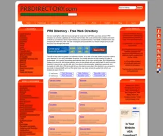 PR8Directory.com(PR8 Directory) Screenshot