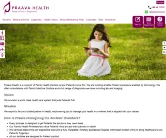 Praavahealth.com(Praava Health) Screenshot