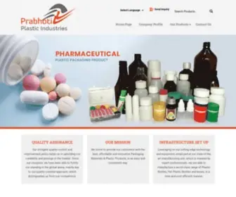 Prabhotiplasticindustries.com(PRABHOTI PLASTIC INDUSTRIES) Screenshot