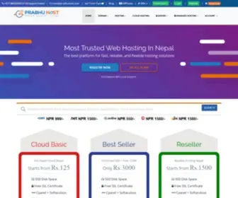 Prabhuhost.com(Prabhu Host) Screenshot