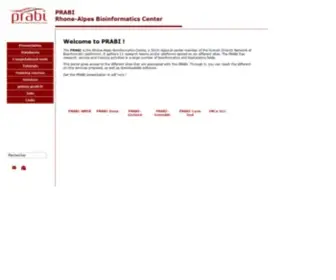 Prabi.fr(Pôle Rhône) Screenshot