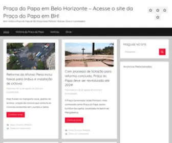 Pracadopapa.com.br(Praça do Papa em Belo Horizonte) Screenshot