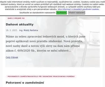 PraceamZda.cz(Hlavní strana) Screenshot