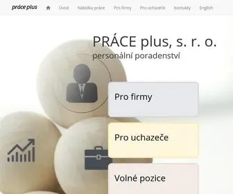 Praceplus.cz(PRÁCE plus) Screenshot