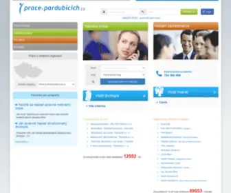 PracevPardubicich.cz(Práce) Screenshot