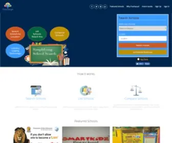 Pracharya.com(Find school) Screenshot