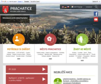 Prachatice.cz(Prachatice) Screenshot