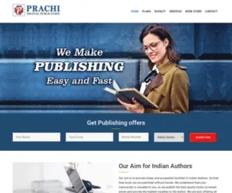 Prachidigital.in(Prachi Digital Publication) Screenshot