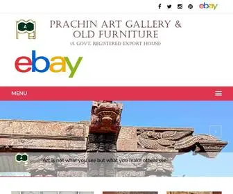 Prachinartgallery.com(Prachin Art Gallery Jodhpur) Screenshot