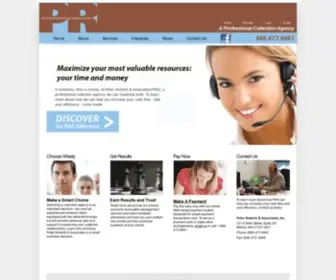 Pracollect.com(Your Professional Collection Agency) Screenshot