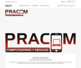 Pracom.com.co(Excelente Calidad y servicio) Screenshot